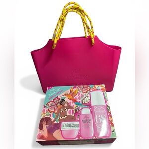 Bundle Sol de Janeiro Beija Flor Body Oasis ☆A Limited Edition Set☆ 3pc + Tote